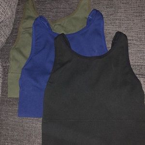 Victorias Sport Long Line Seamless Sports Bras (3)